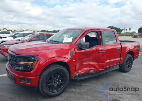 2025 Ford F-150 Stx из США, поврежденный, VIN 1FTEW2KP1SKE10288